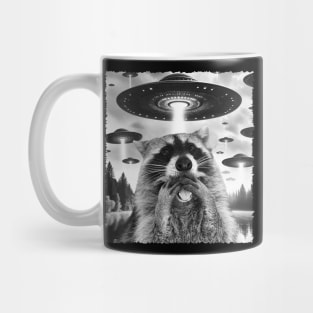 Masked Marvel Trendy Raccoon Tees for Nature-inspired Fashion Statements Mug